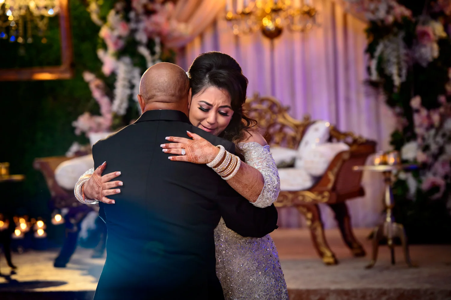 Indian punjabi wedding reception Viaggio Winery Lodi