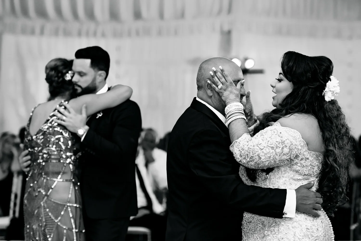 Indian punjabi wedding reception Viaggio Winery Lodi
