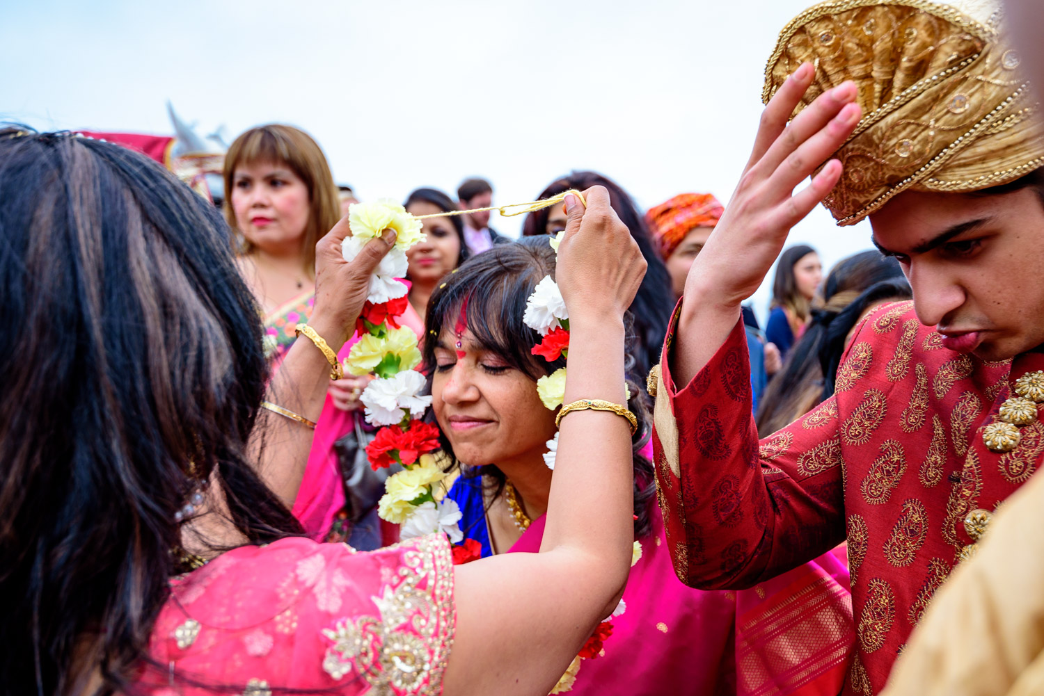 Bay area Indian Wedding Baraat The Ritz Carlton Half Moon Bay