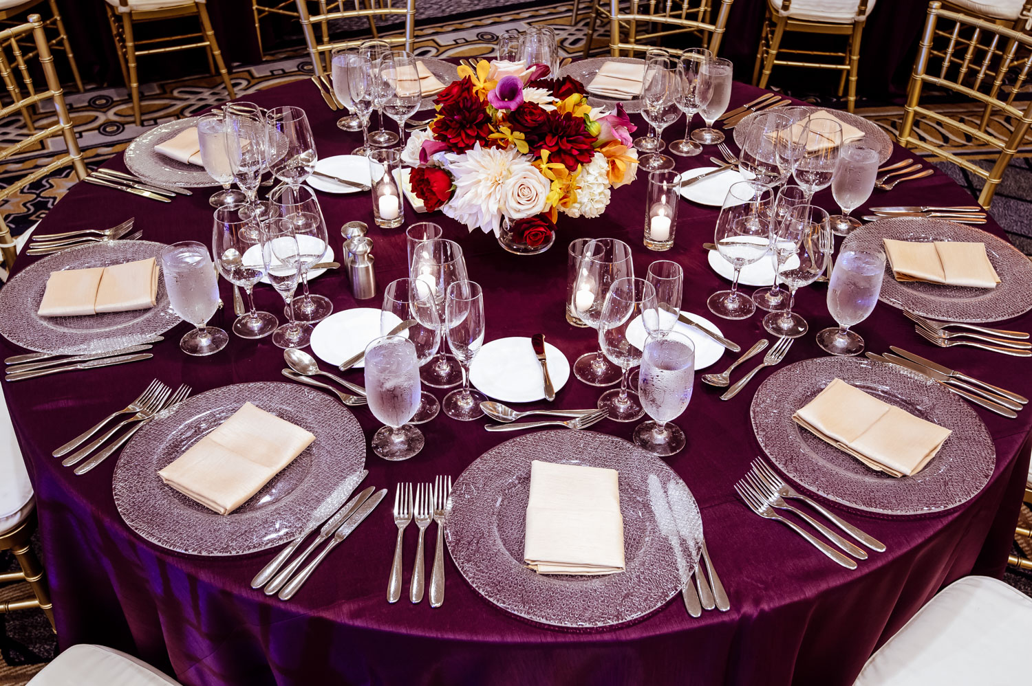 Bay area Indian Wedding Reception The Ritz Carlton Ballroom