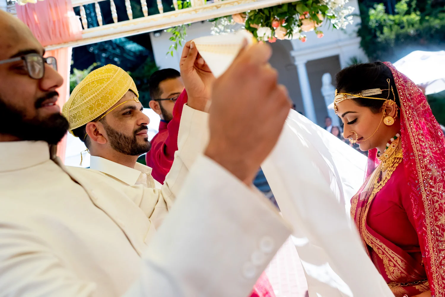 Hindu wedding Montavlo Art Center