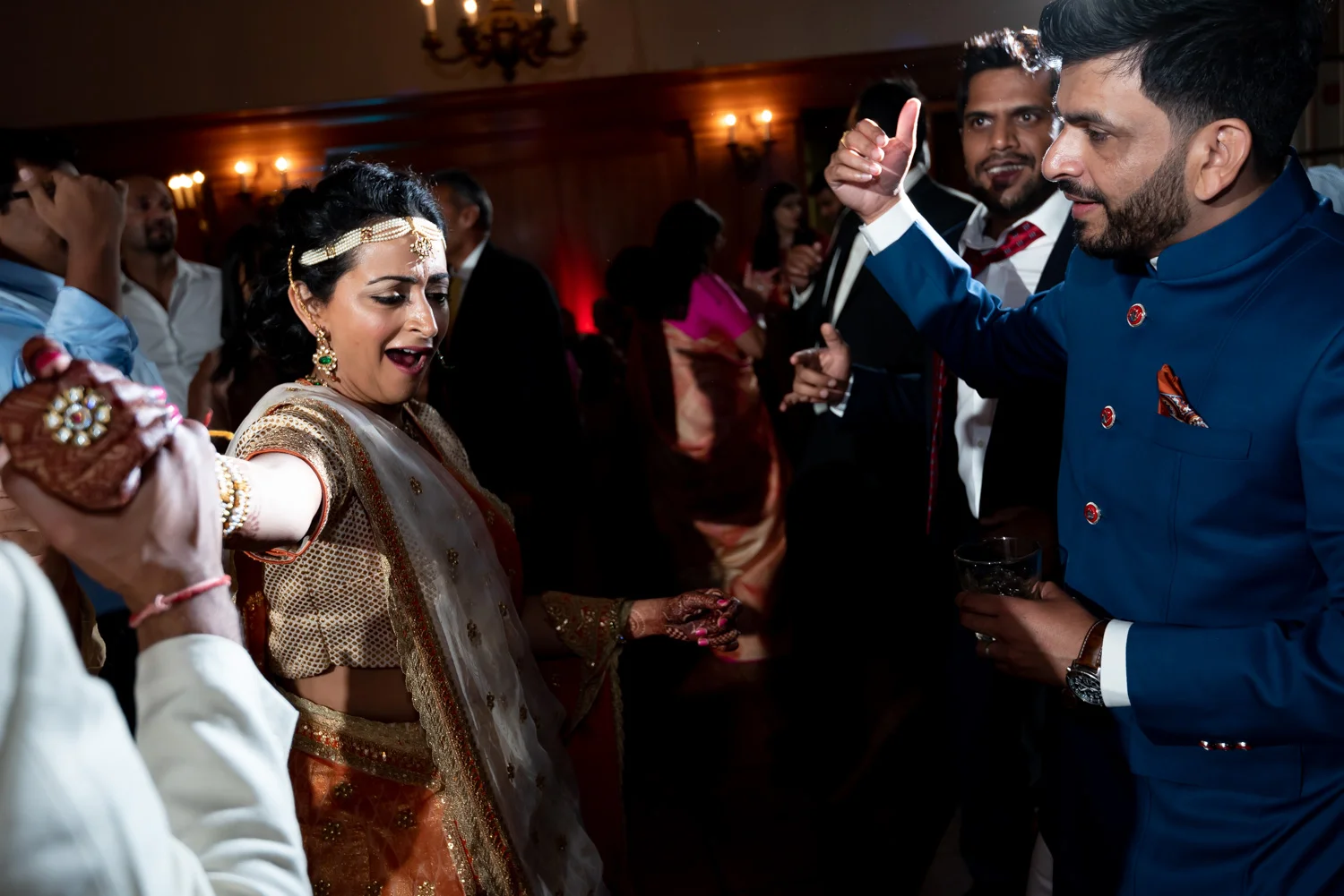 Montavlo Art Center Indian wedding reception