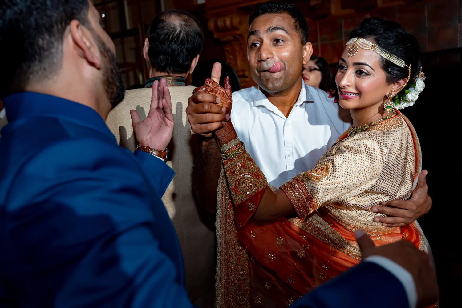 Montavlo Art Center Indian wedding reception
