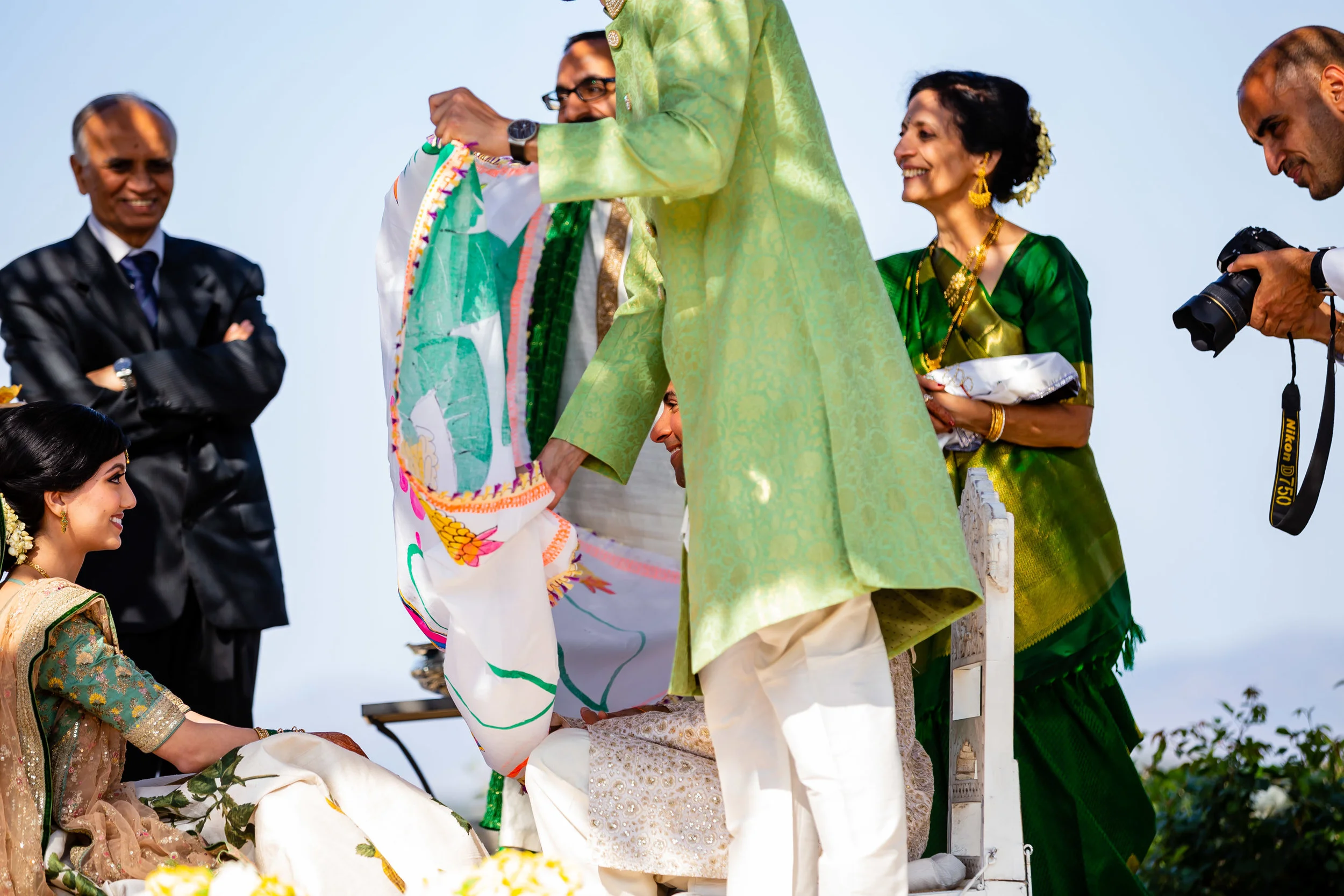 Hindu Indian wedding Carneros Resort Napa