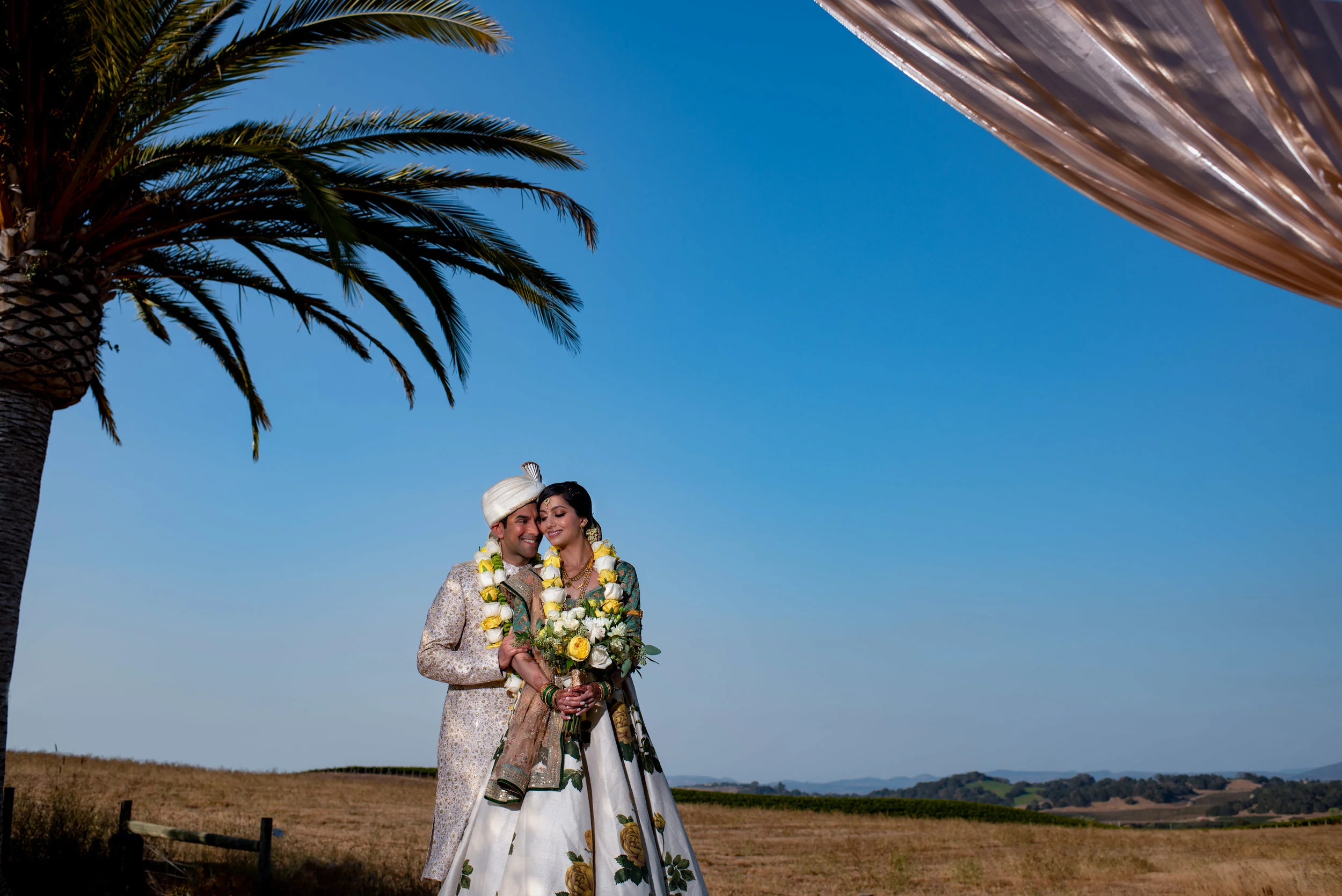 Carneros Resort Napa Indian wedding photographer