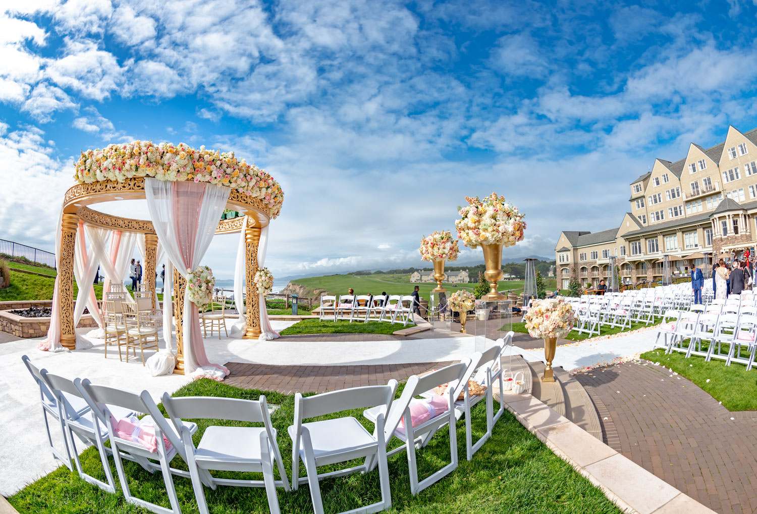 Ritz Carlton Half Moon Bay Pakistani Muslim wedding