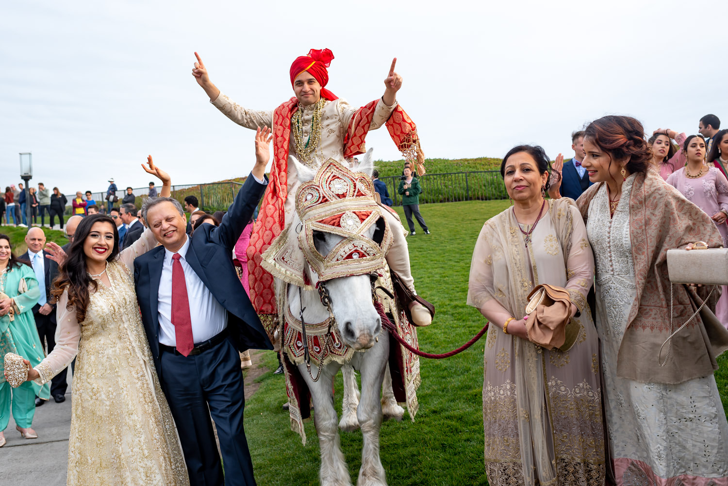Ritz Carlton Half Moon Bay Indian wedding