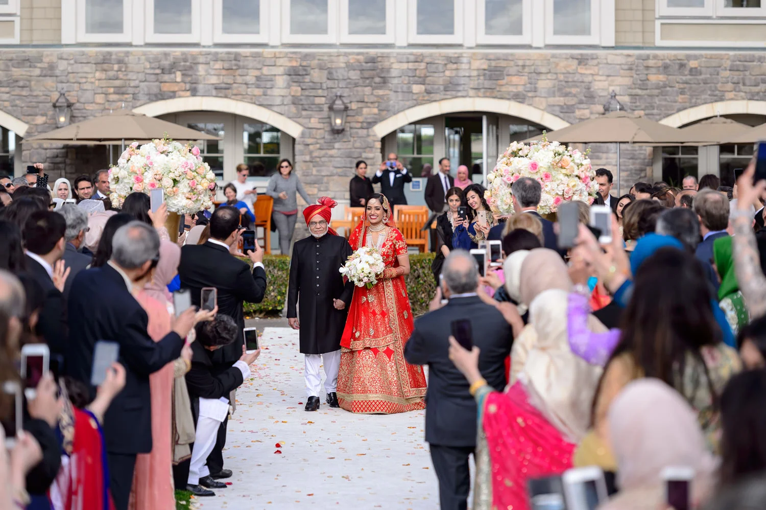 Ritz Carlton Half Moon Bay Indian wedding