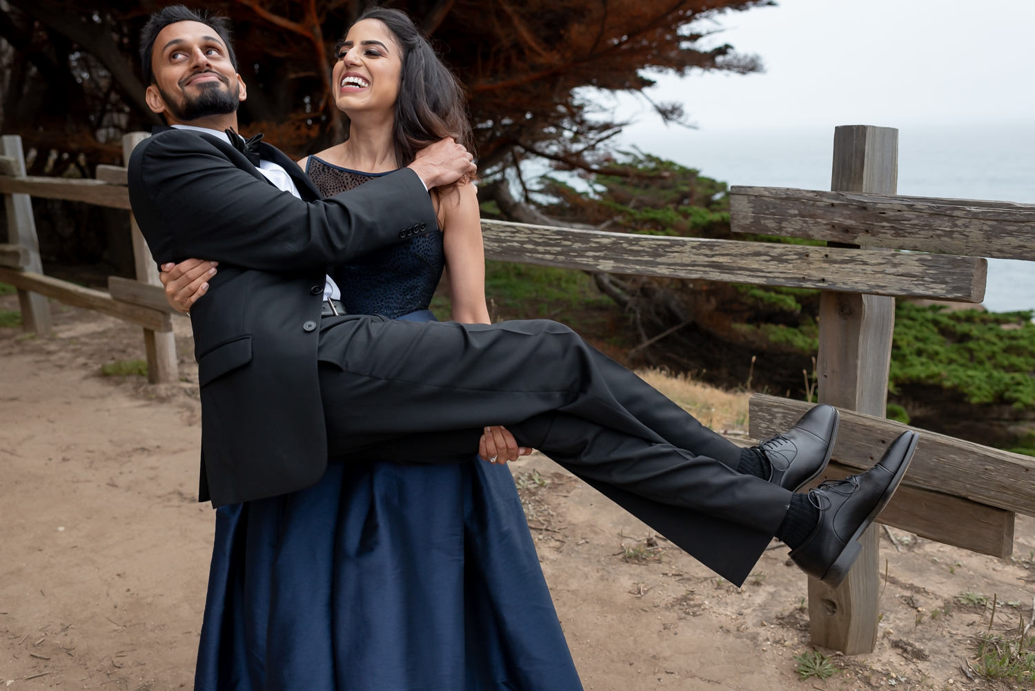 Half Moon Bay engagement photography