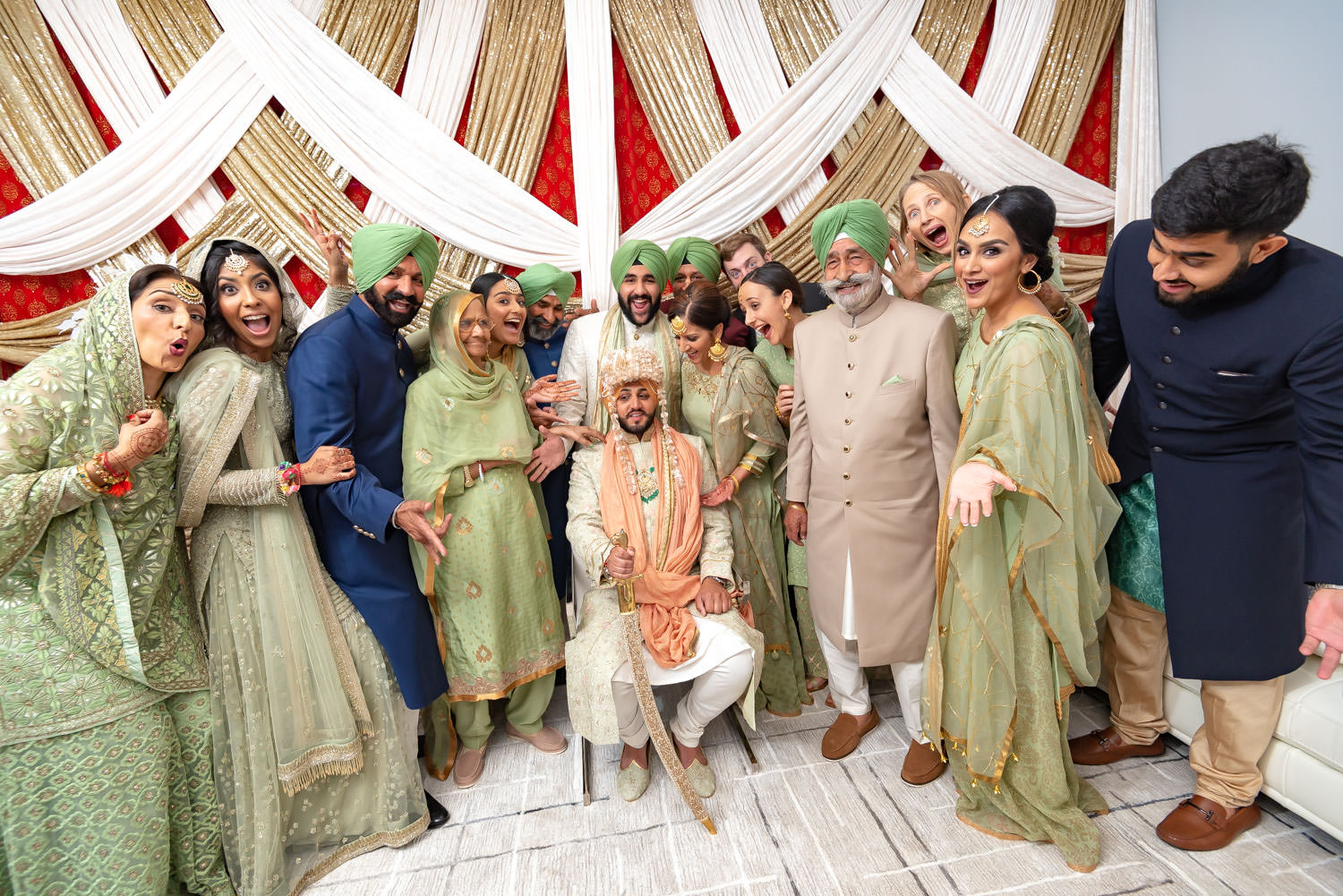 Indian Punjabi Sikh wedding bay area