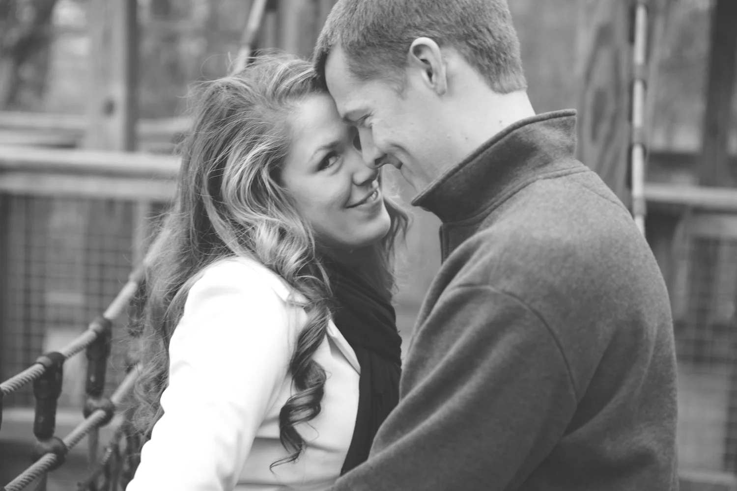 I owa Fire Station in Windsor Heights. Engagement session at the fire station with a fire fighter. Engagement session with motorcycle. On a ride with a motorcycle. Walker Johnston Park.