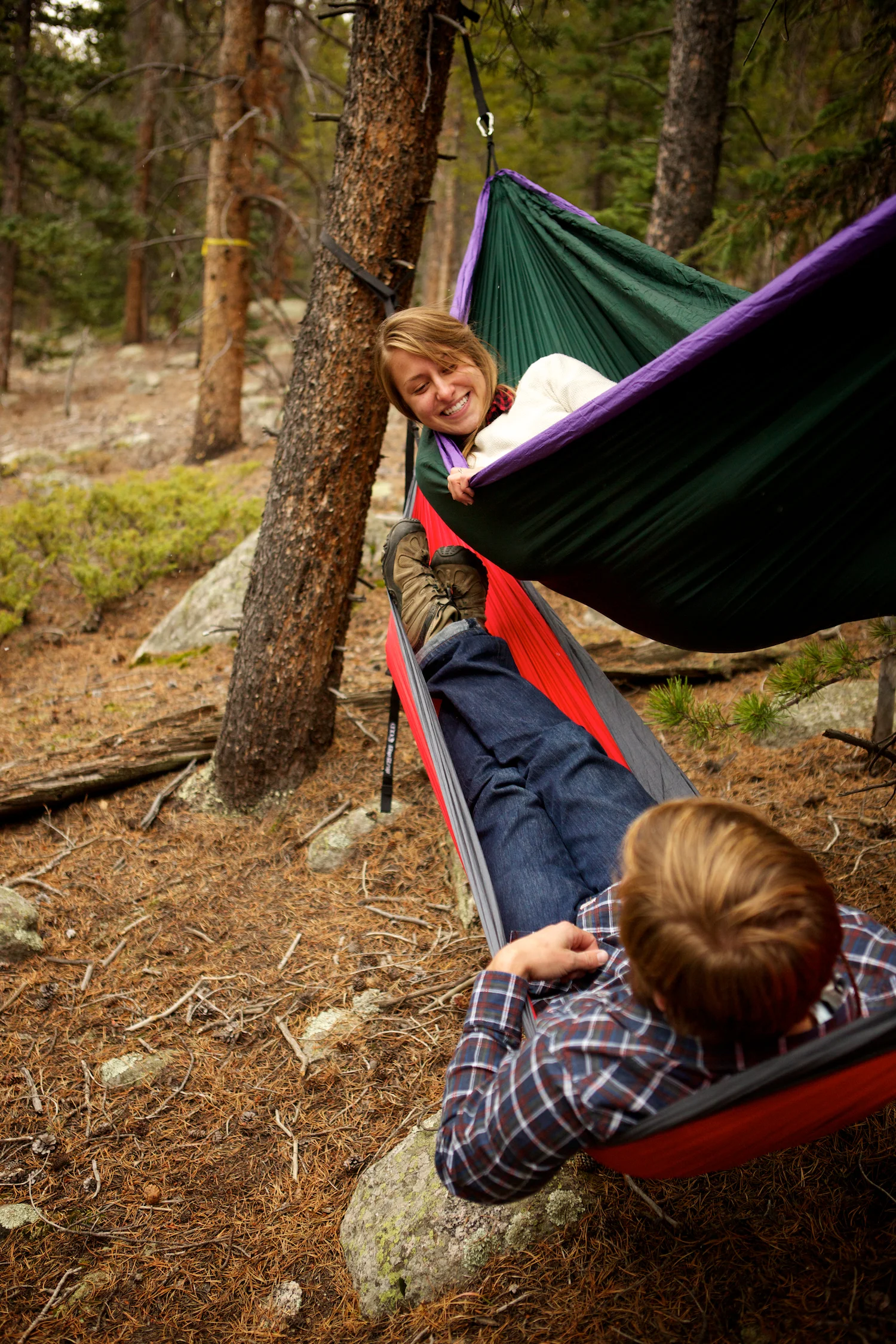 Echo Lake, Colorado, blanket, mountains, hammock, hiking, backpacking, coke, props, penguins, dressing up, crazy
