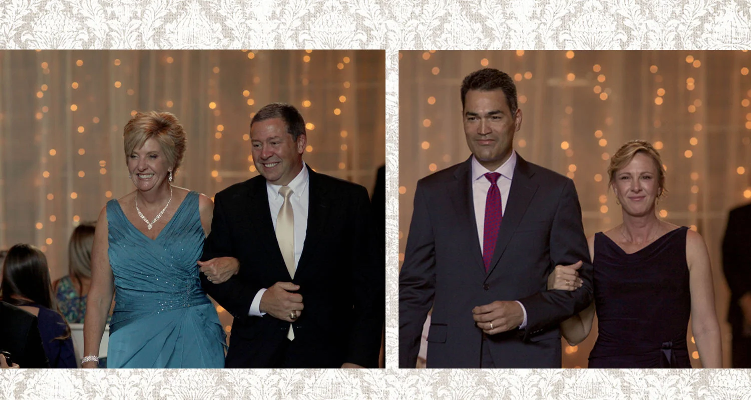 Parents of the Bride, Parents of the Groom. 
