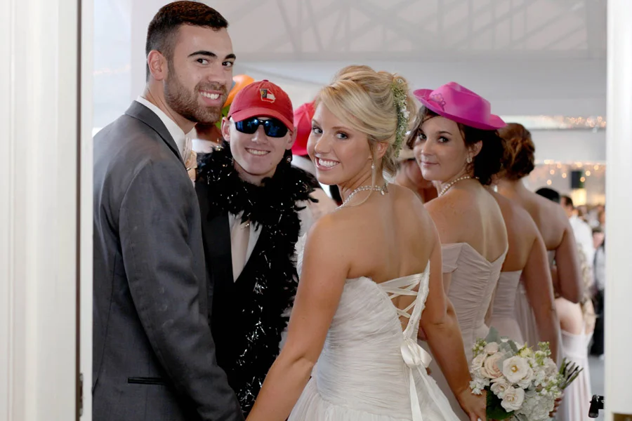 Daniel and Tori Morillo say "Bye!" 