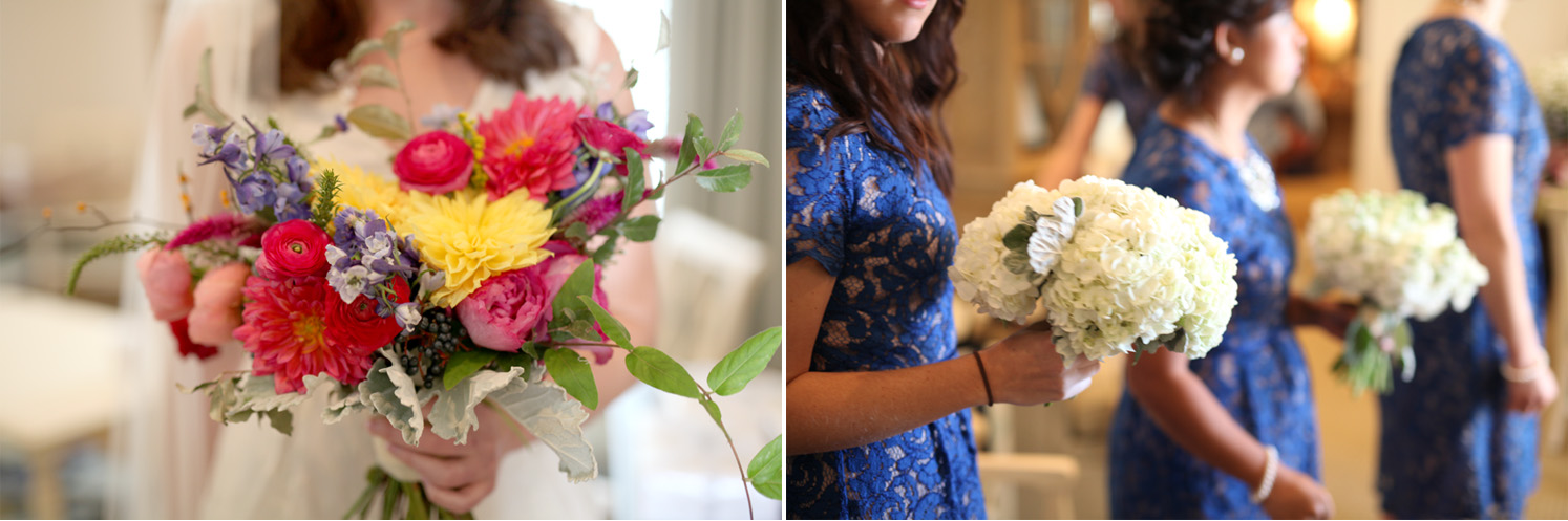 The flowers were by The Petal Company . They were astonishingly beautiful. 