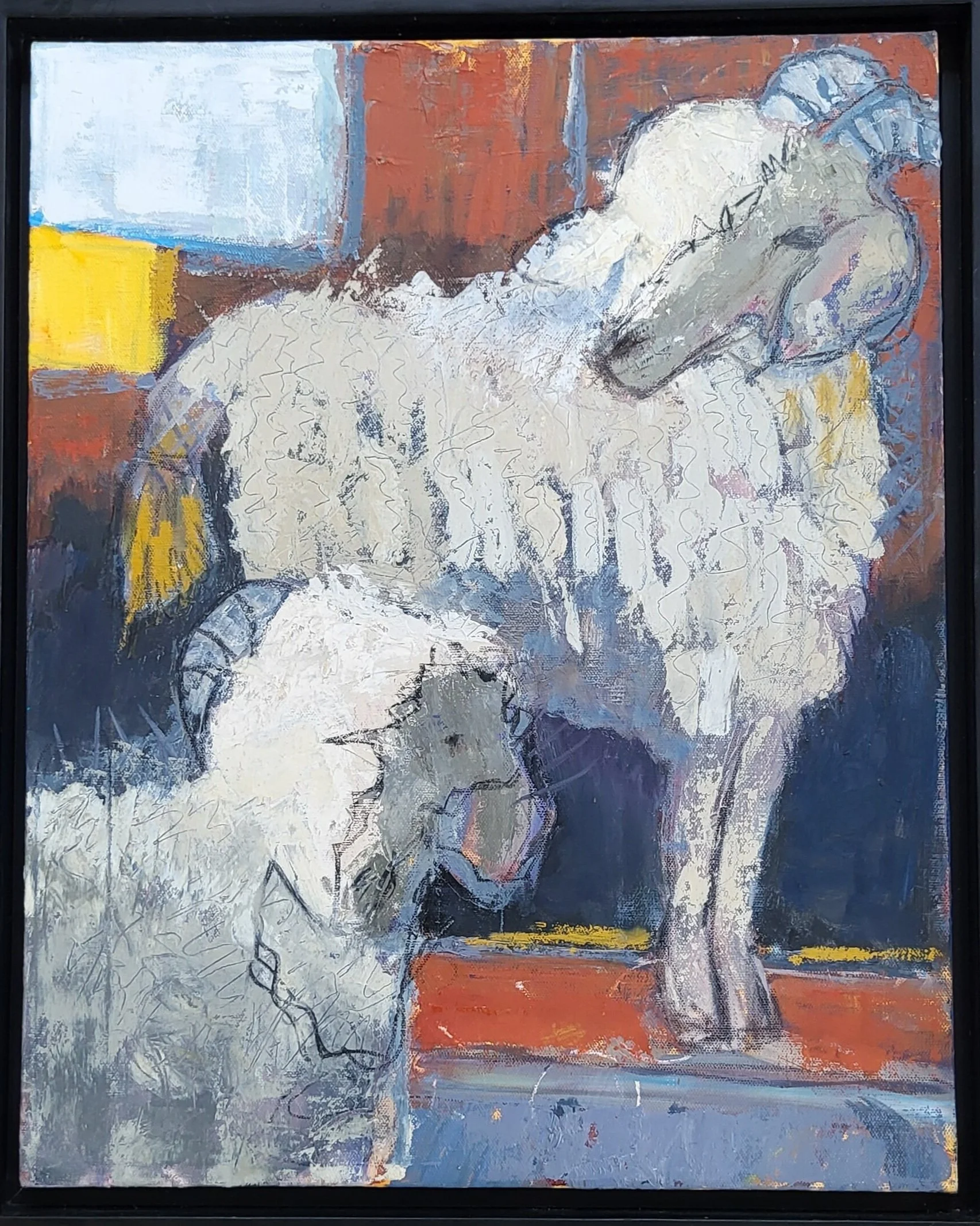  The Kids Are Alright  24 x 18 inch  Oil on Canvas  SOLD 