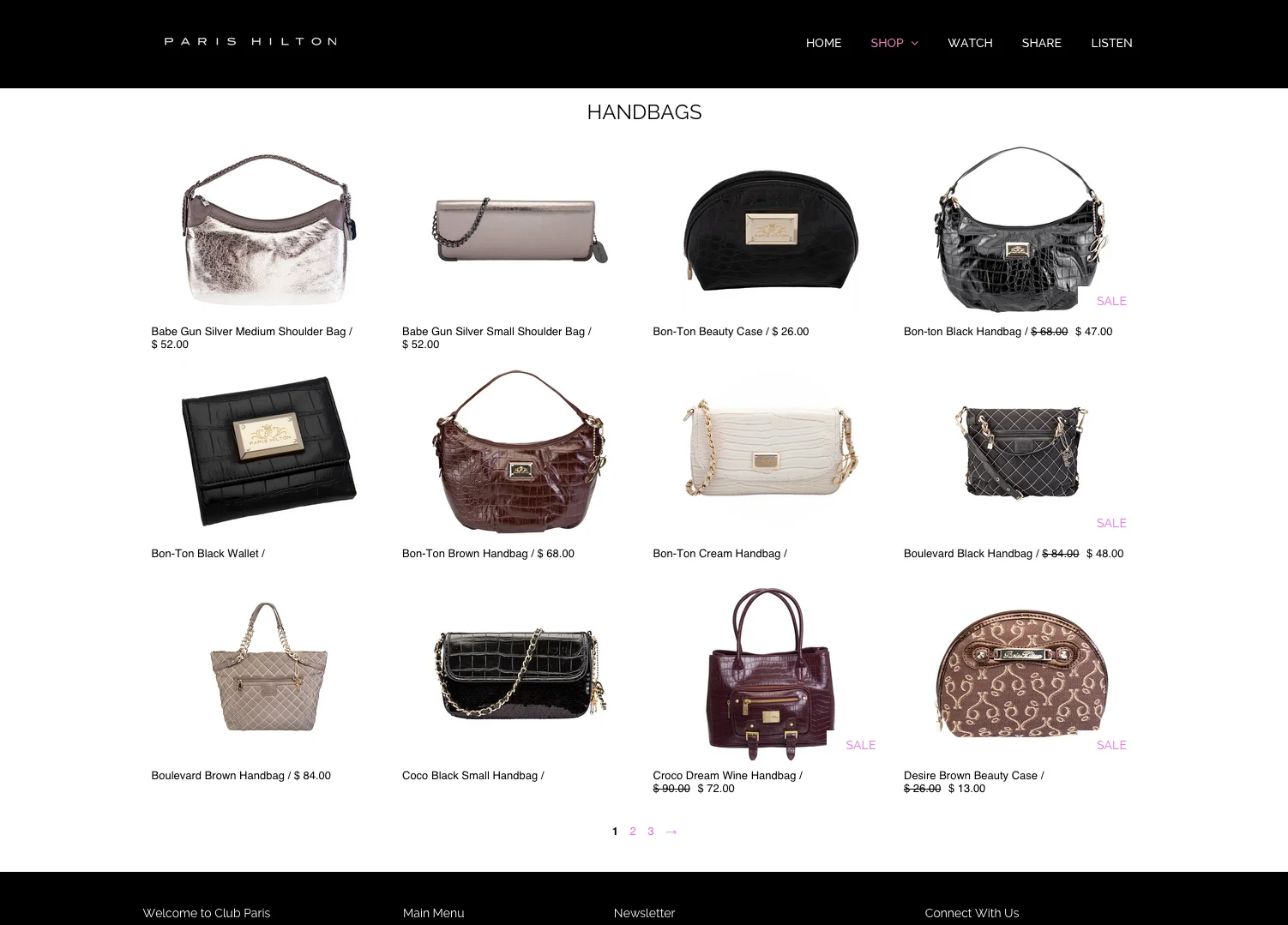 ParisHilton.com Handbags