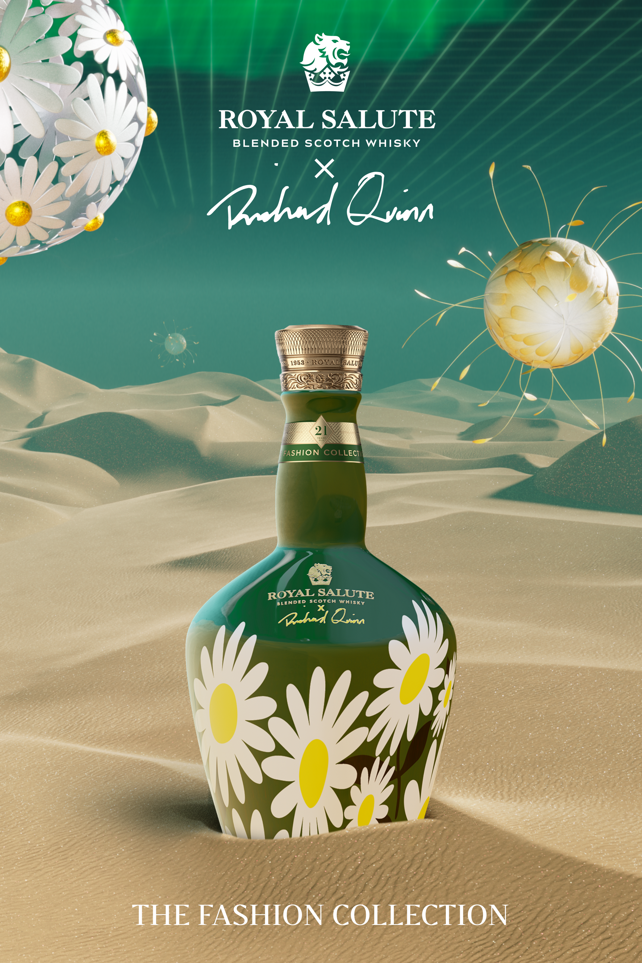  SALUTE 21年 Richard Quinn Edition Royal Salute 21 Year Old Richard Quinn Edition II Blended