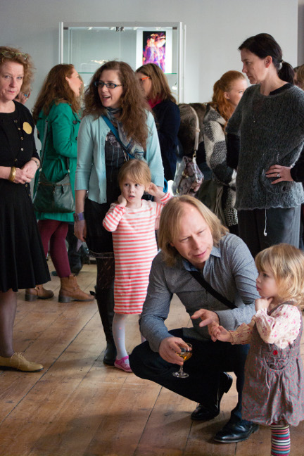 After the talk - R-Space Gallery 15th March 2014