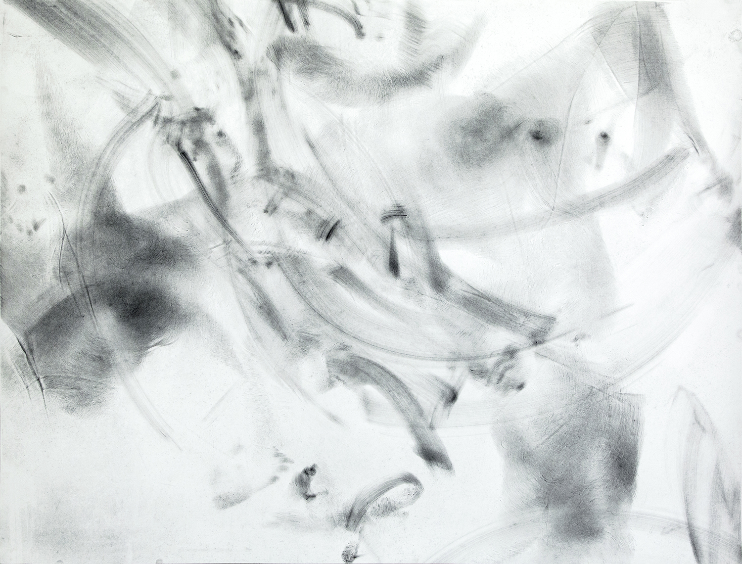 What Isn't Here Hasn't Happened 3b, graphite on paper, 140 x 105cm, £2,300 unframed