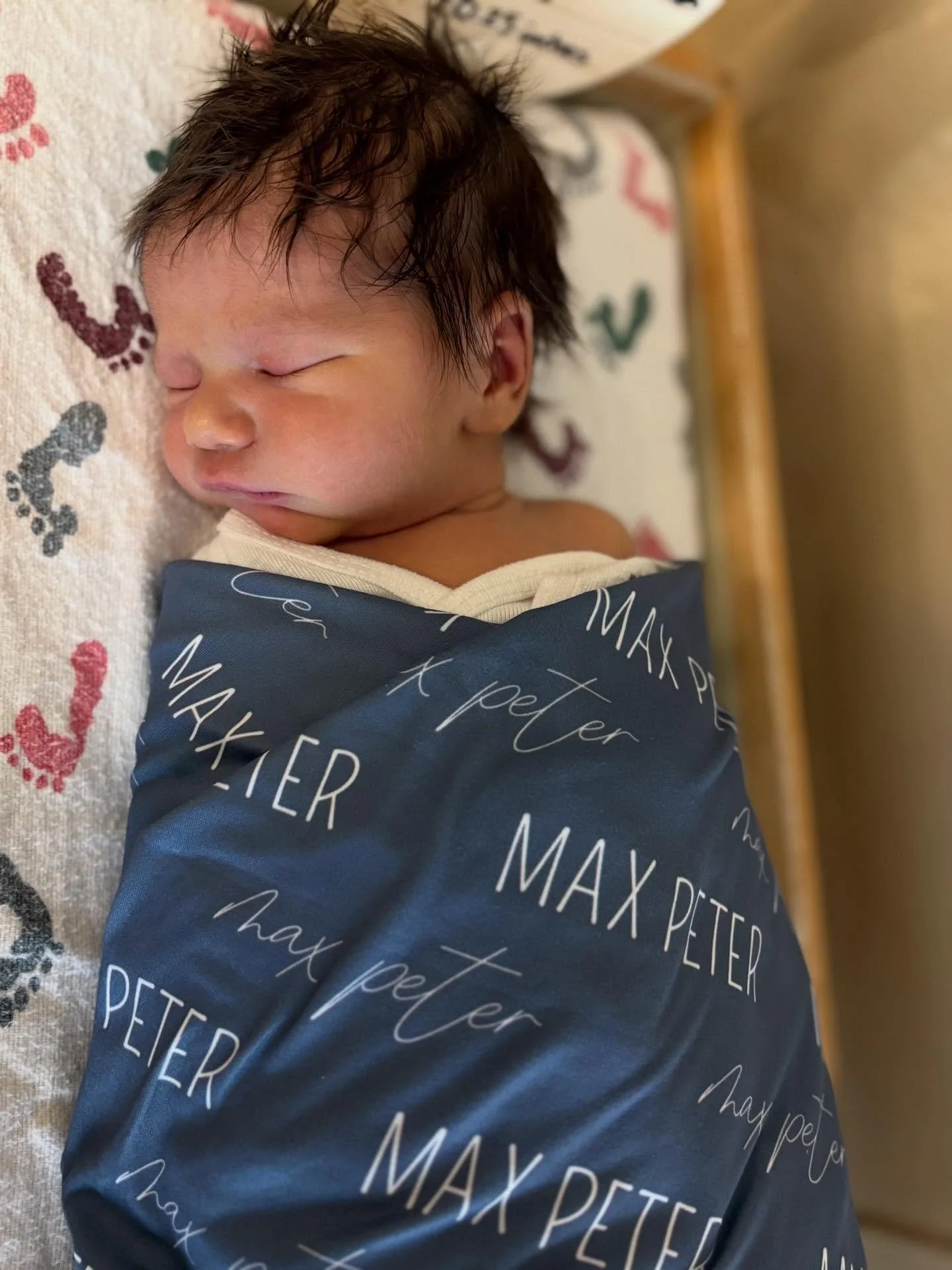 Welcome Max Peter Epsteen! Born 11/21/25. We love you more than you&rsquo;ll ever know. @stephie.rose23 and @peterepsteen you did good. ❤️❤️❤️