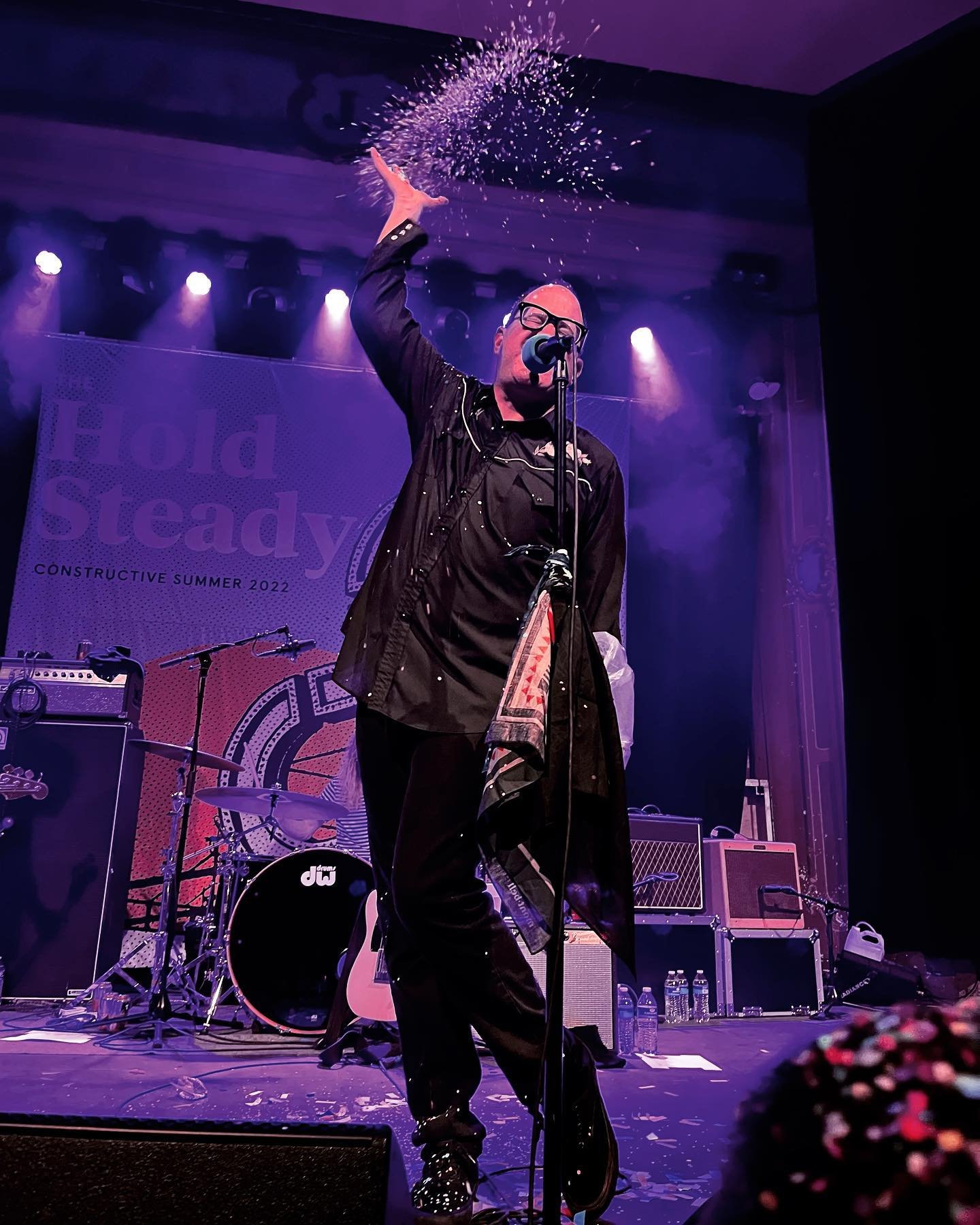 This weekend exceeded my expectations. And my expectations were high. Thank you @theholdsteady for another epic weekend. Friends, family, fun and my 40th show. Always a highlight.