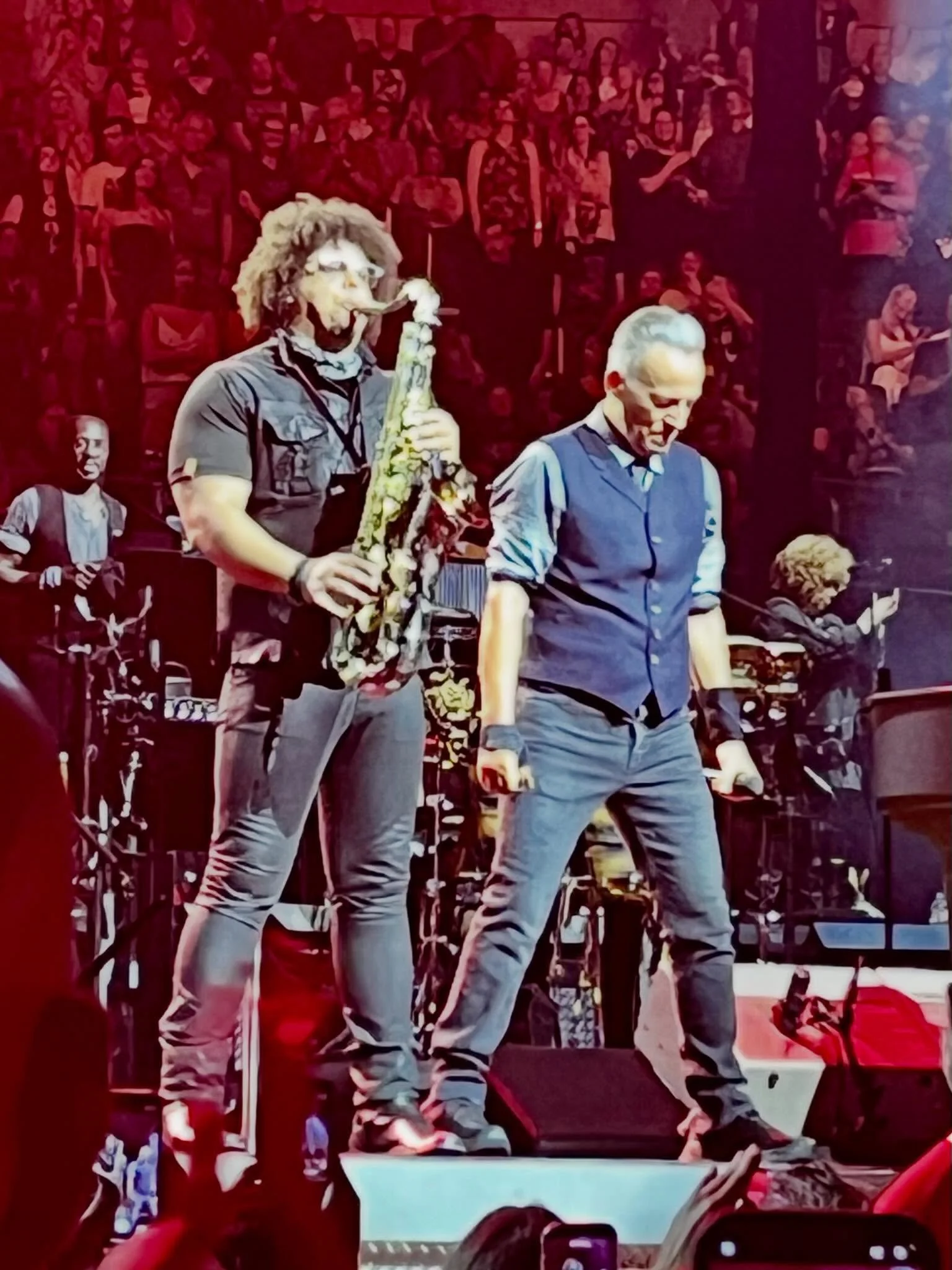 If you know me, you probably know I&rsquo;ve seen @springsteen a few too many times. But this man keeps surprising me. At 76 years old, he&rsquo;s put together a show for right now. It&rsquo;s heartfelt, sad, angry and completely uplifting. I didn&rs