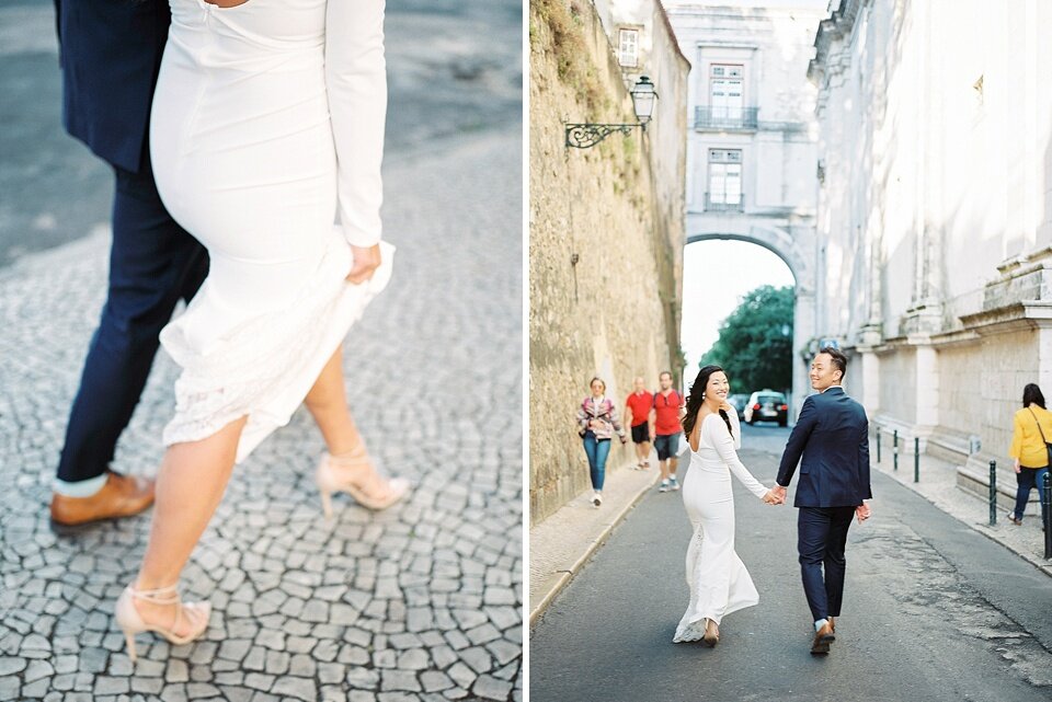 Engagement in Lisbon Old Town_Love Is My Favorite Color