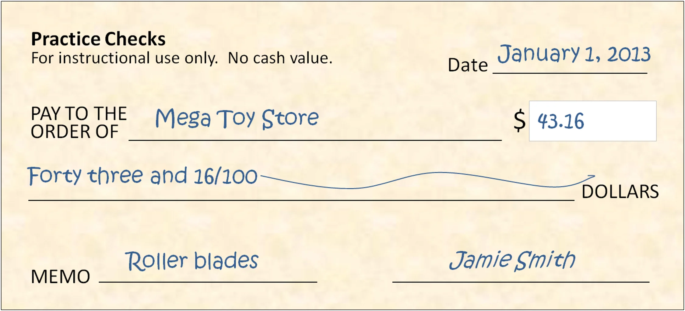 Knowing How to Write a Check Is Still Important!