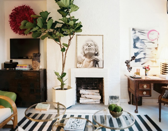 Anna Burke's West Village Apartment | Photography by Patrick Cline / Art Direction by Michelle Adams, via Lonny Magazine, March/April 2012