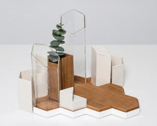 The Grid Set by Valvanera Arrieta Image, via Design-Milk