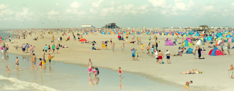 Beach of St. Peter-Ording II , by Margarita Kazanovich (via Saatchi Online)