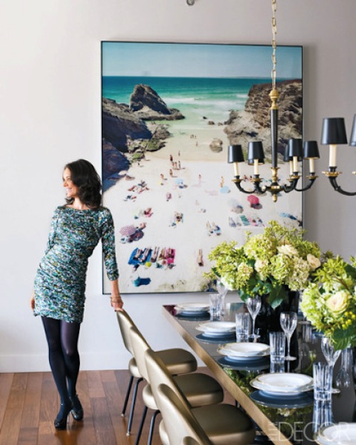 Interior Design by Iain Halliday , via Elle Decor