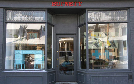 Burnett's adorable storefront