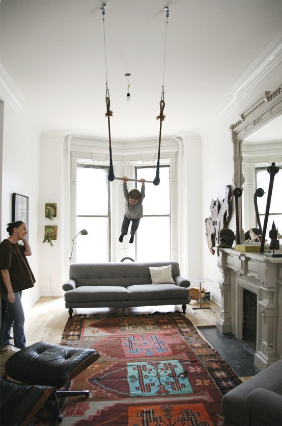 Brooklyn home of Sophie Demenge | Photography by Stephanie Deleau, via Martha Stewart Living
