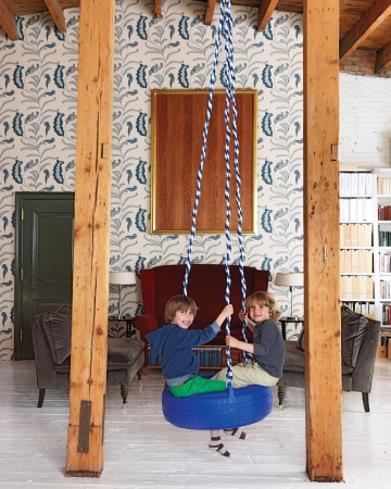 Rebecca Roberston's NYC Loft | Photography by Jonny Valiant, via Martha Stewart