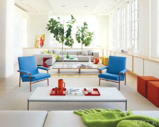 Photography by William Abranowicz, via Elle Decor