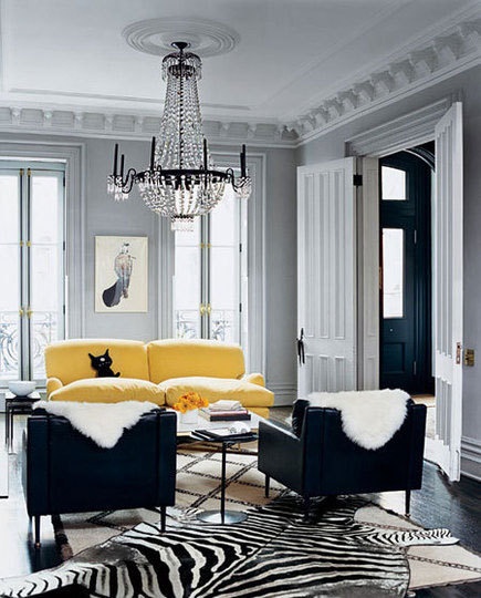 Jenna Lyon's Brooklyn Brownstone | Domino Magazine, via Habitually Chic 