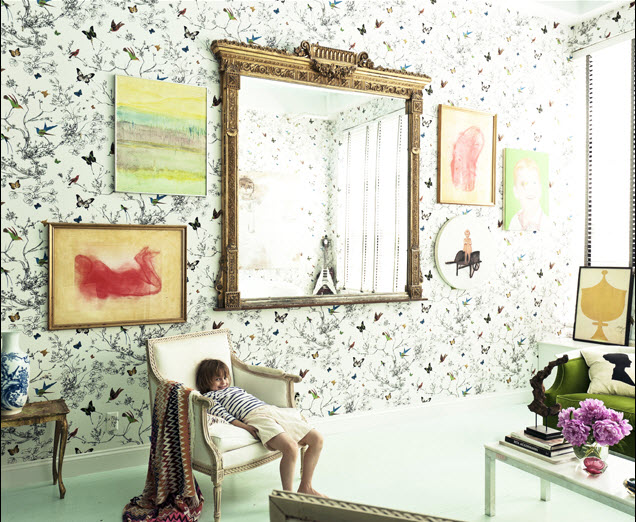 The Manhattan loft Chassie Post and Phil Costello share with their 8-year-old son (pictured) | Photography by Matthew Williams, via Hey Billie
