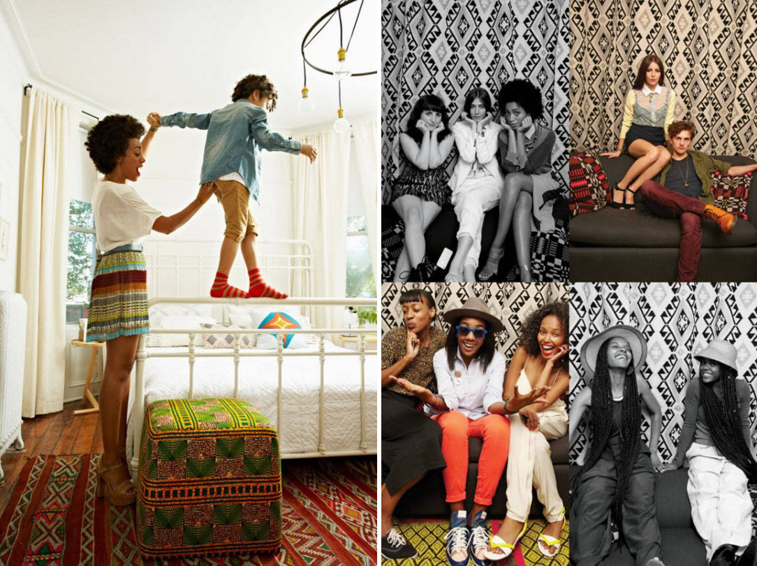 Knowles' Carroll Gardens Apt. Photo Credit: Paul Costello. via Elle Magazine