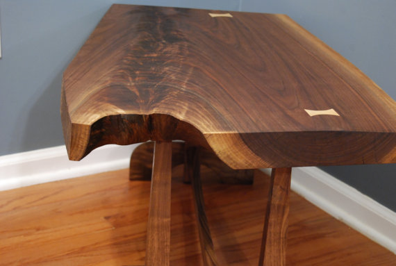  Live Edge Walnut Table - JRishelWoodworks ($850), Etsy.com