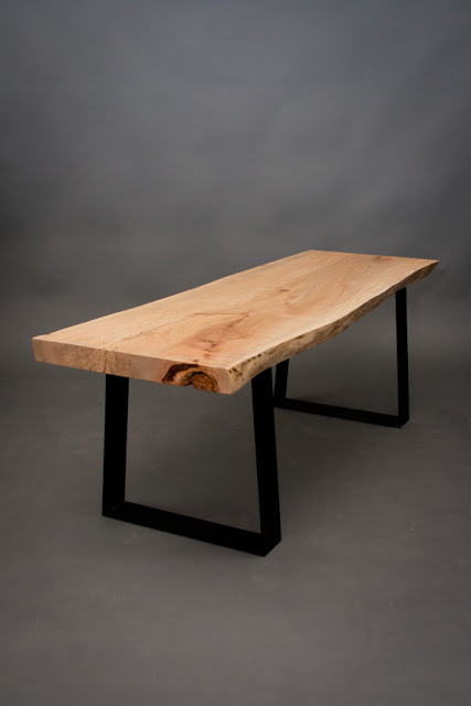  Ambrosia Maple Bench - ElpisWorks ($555), Etsy.com