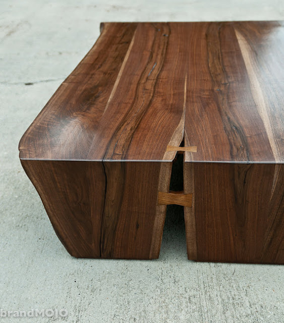  Live Edge Coffee Table - BrandMojoInteriors ($1,950), Etsy.com