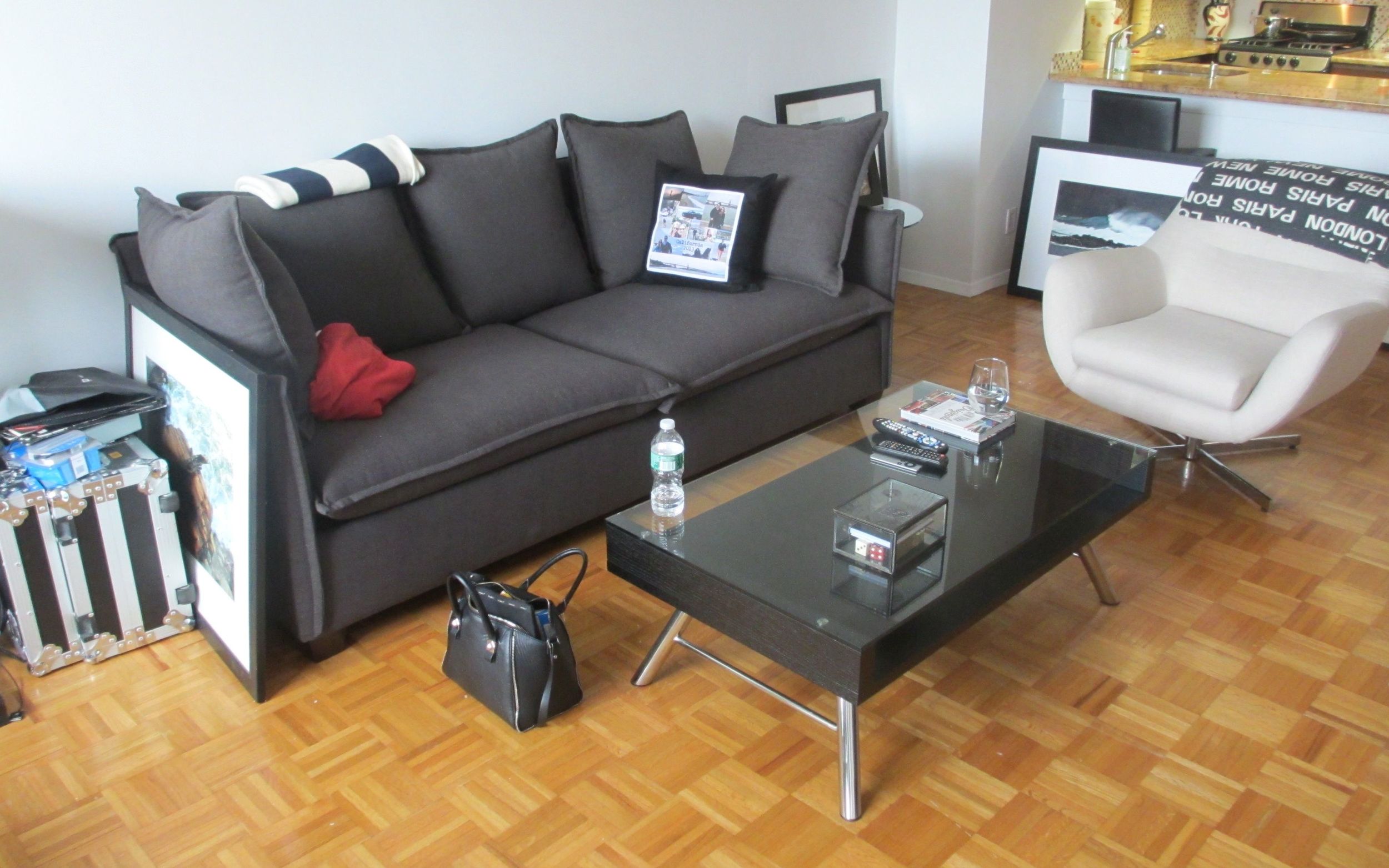 BEFORE | The living room.