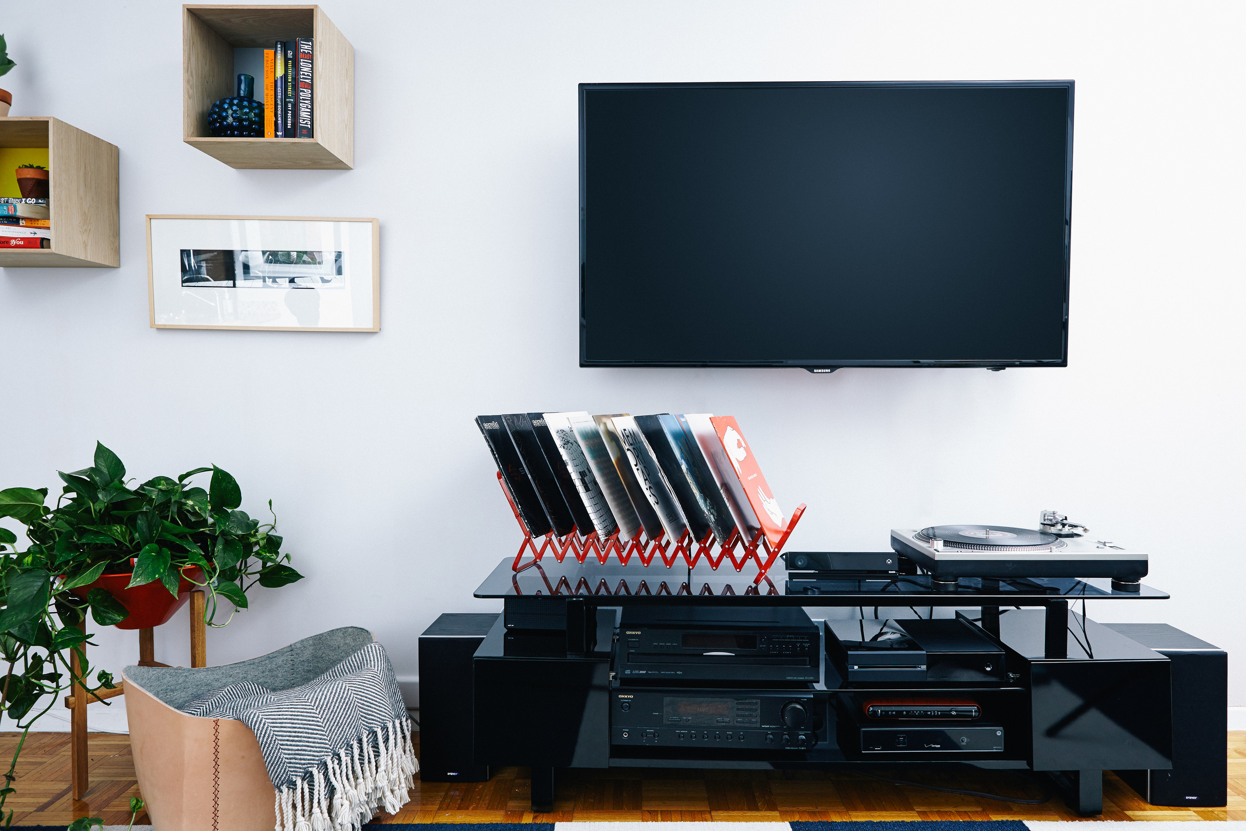 AFTER | In the living room.