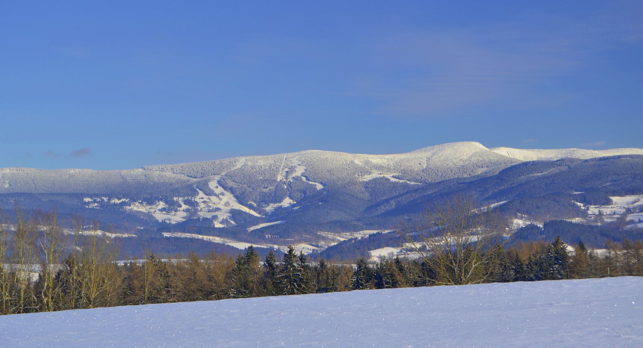 Lyžování v Rokytnici nad Jizerou