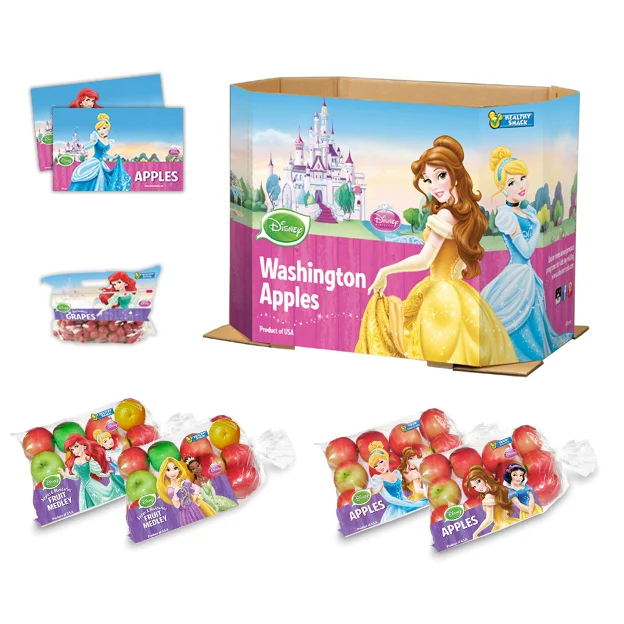 Disney Princesses Various Clientel Components: Halfbin, Slider Pouch, Price Cards, Polybags