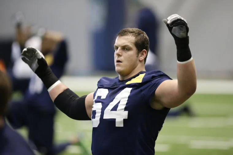J.R. Sweezy looking hot during practice.jpg