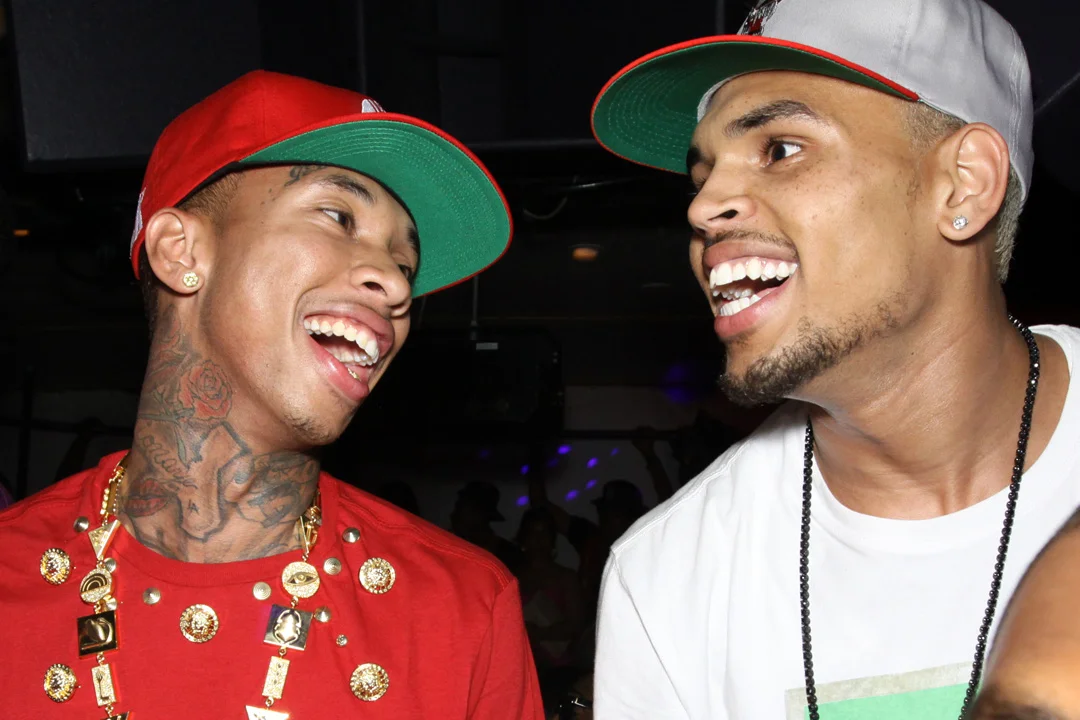 Tyga and Chris Brown together looking hot and having a great time enjoying life.jpg