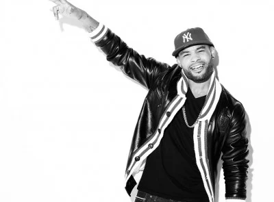 Shamar Forte looking really hot in a greyscale picture of him in a jacket and a hat.jpg